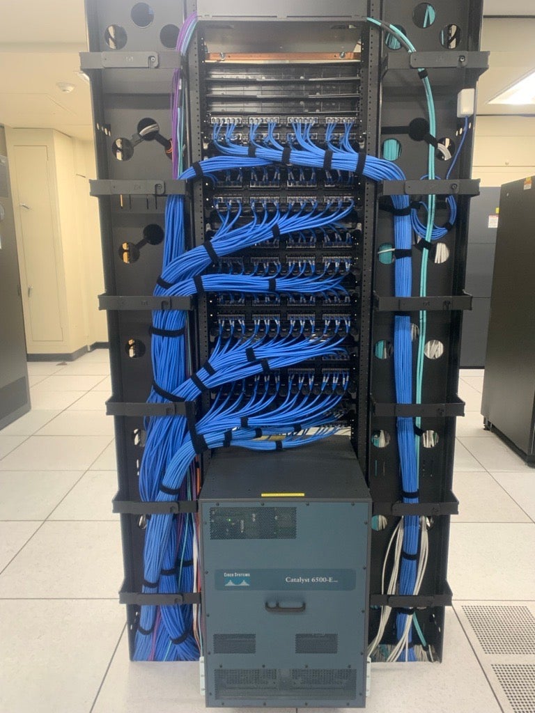 Photo: Clear airflow restored by correcting cable routing. 