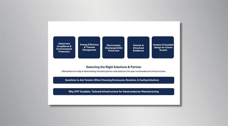 Checklist: Building Scalable Semiconductor Facilities