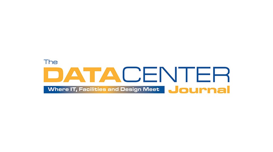 The DATA CENTER Journal logo with tagline about IT and facilities.